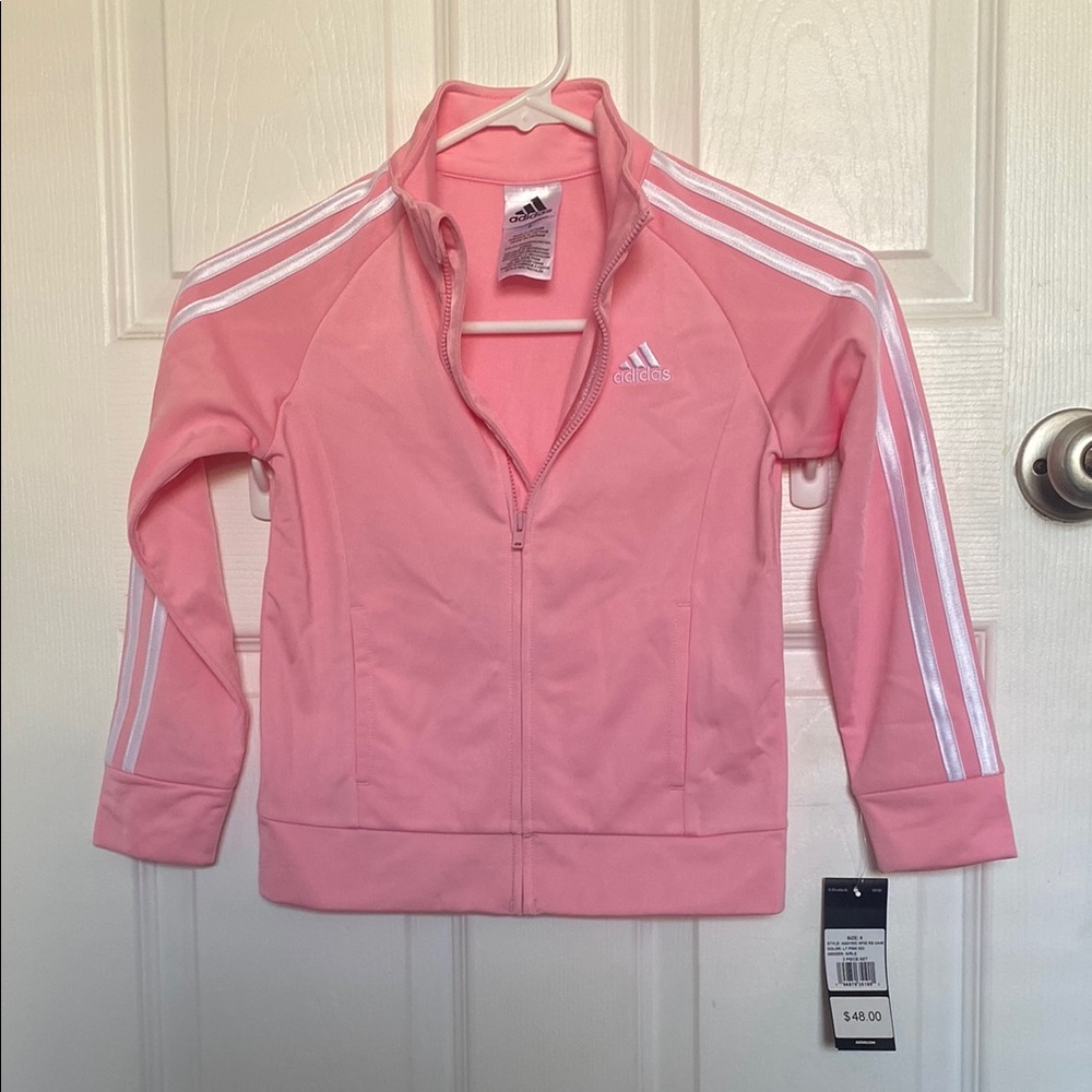 NWT Adidas Pink Track Jacket